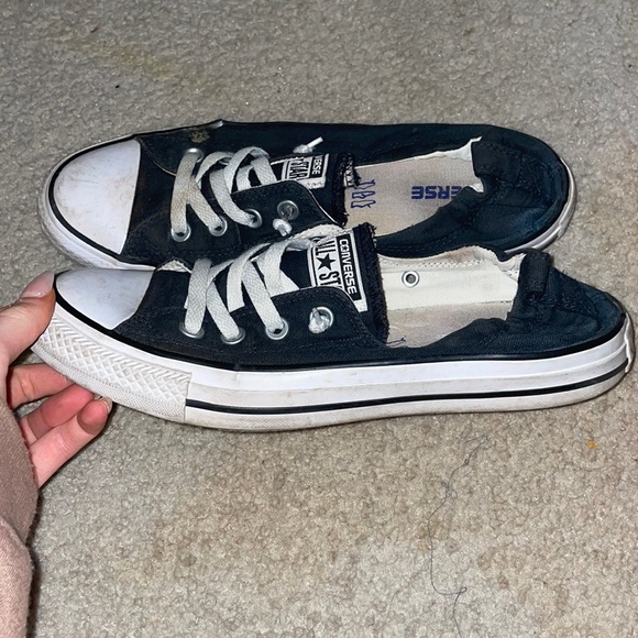 Black slip on converse - Picture 1 of 2